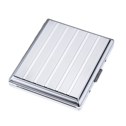 DAN BARMORE 'VIRGINIA' Pocket Metal Tobacco Cigarette Holder Storage Case